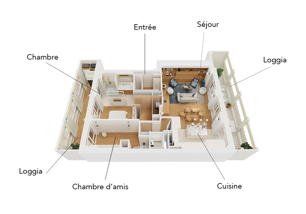 page projet axonométrie duguesclin
