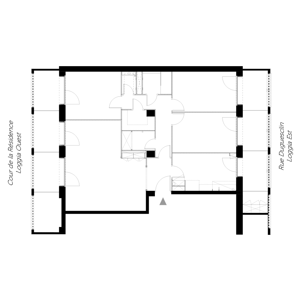 page projet plan duguesclin existant